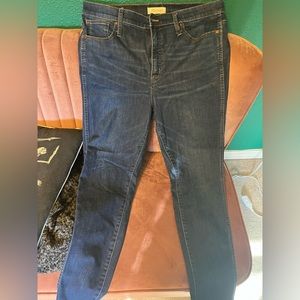 Madewell 10 Inch High Rise Skinny Jeans